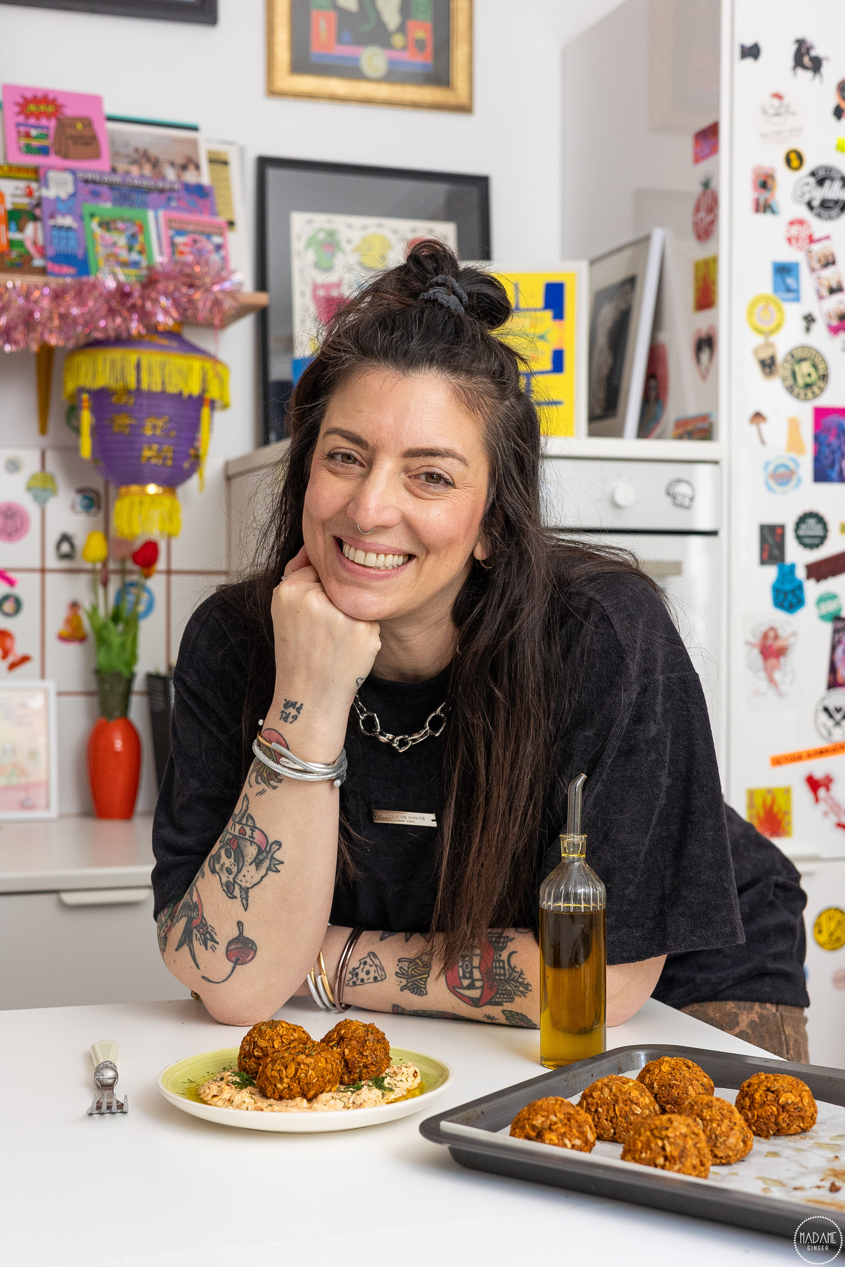 Κεφτεδάκια με νιφάδες σίκαλης