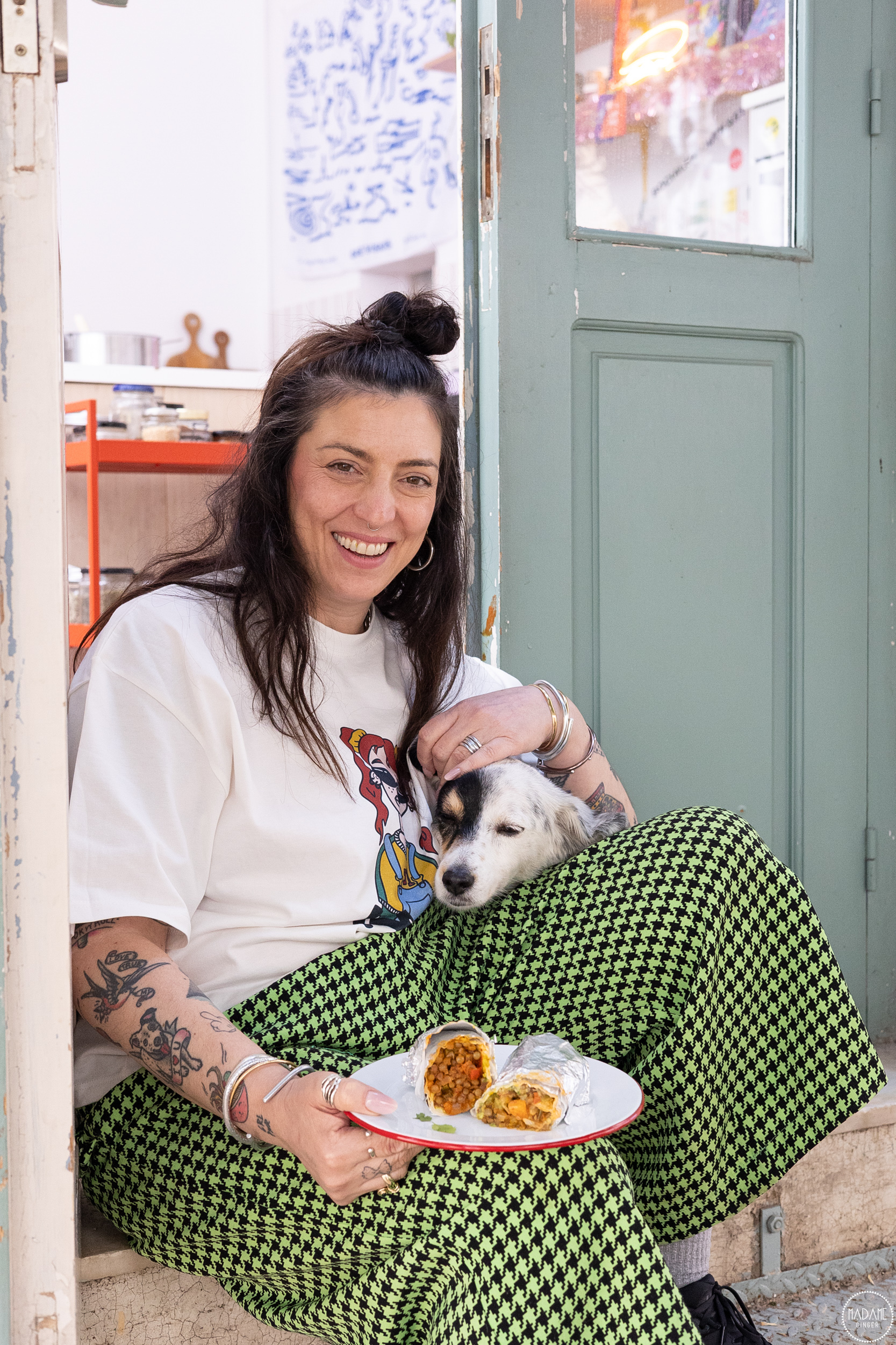 Μπουρίτο με φακές τσίλι