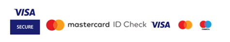 Supported cards logos