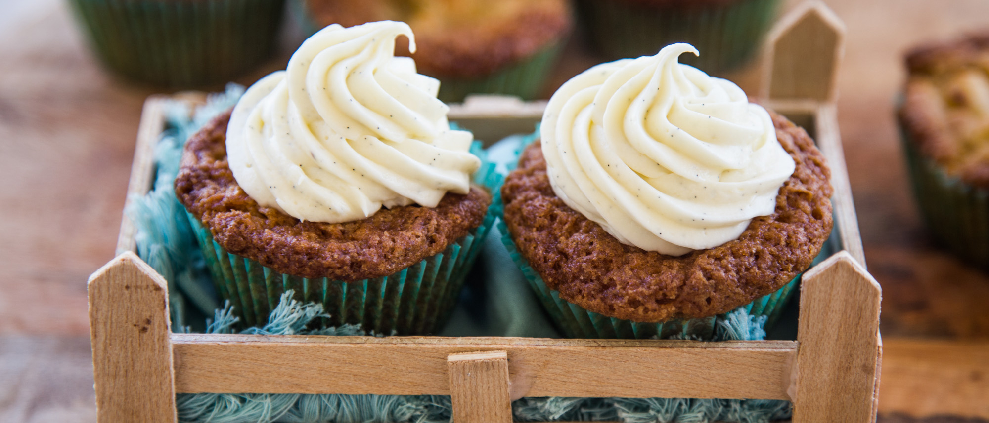 Τα Cupcakes της χαράς με ανανά και καρότο!