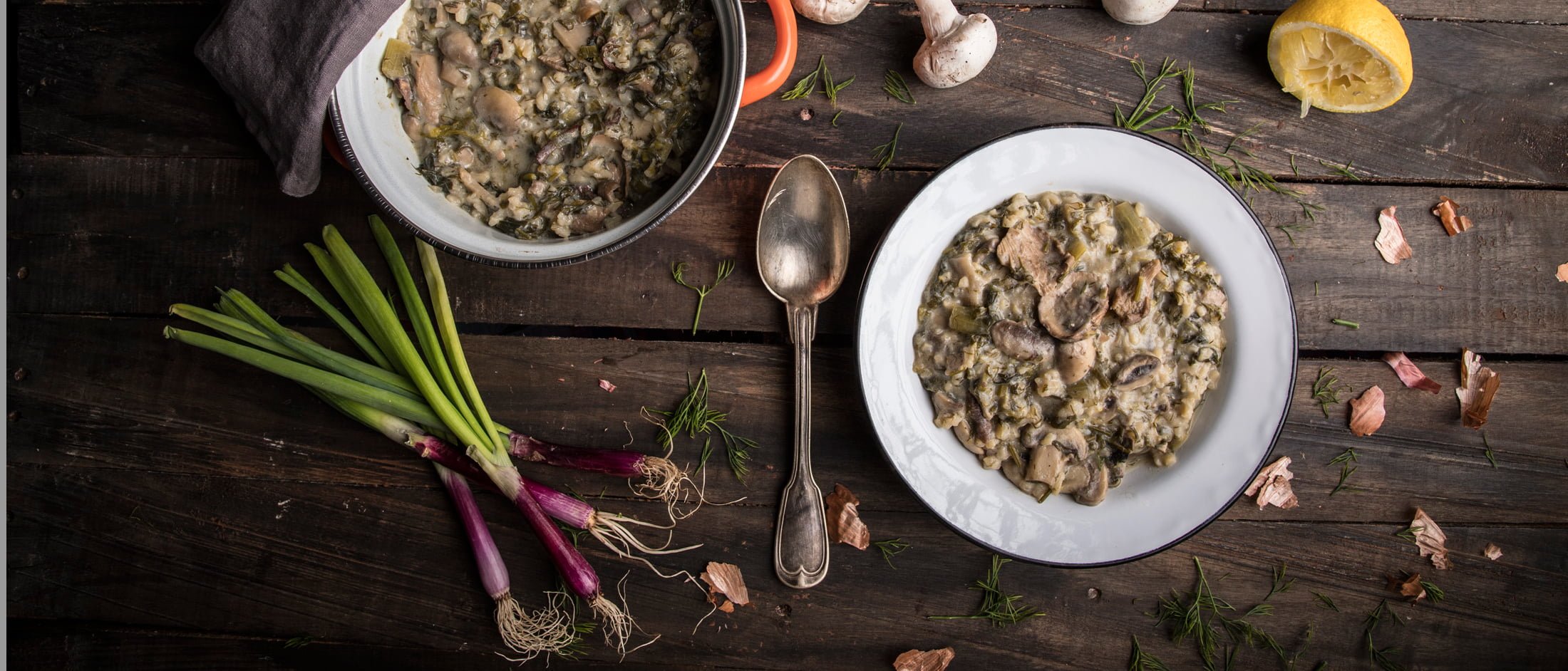 Μαγειρίτσα με μανιτάρια: vegan και πεντανόστιμη
