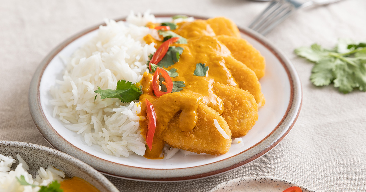 Katsu κάρυ nuggets (κάρυ ιαπωνικού στυλ)