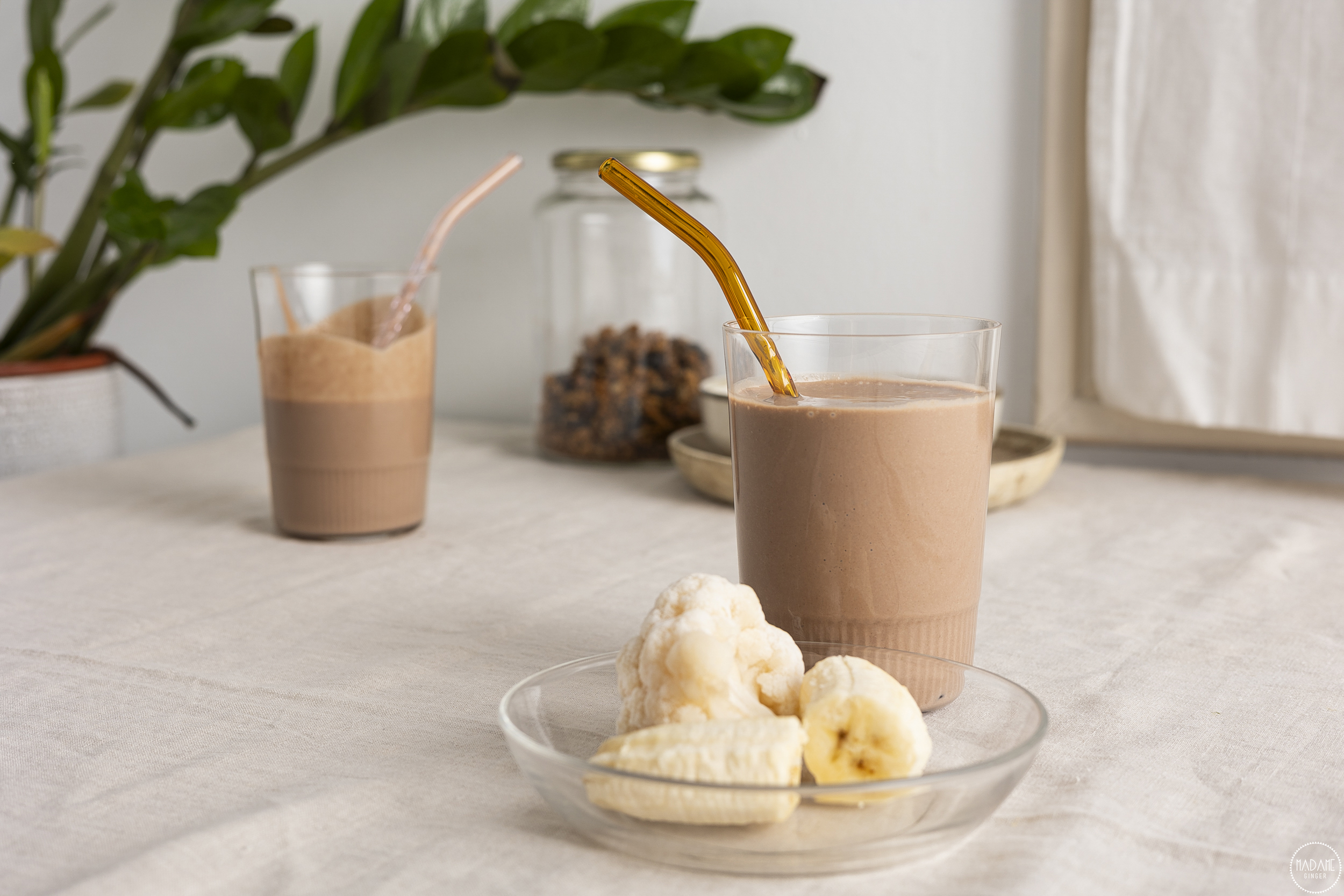  Πρωτεϊνικό  smoothie σοκολάτας με κουνουπίδι 