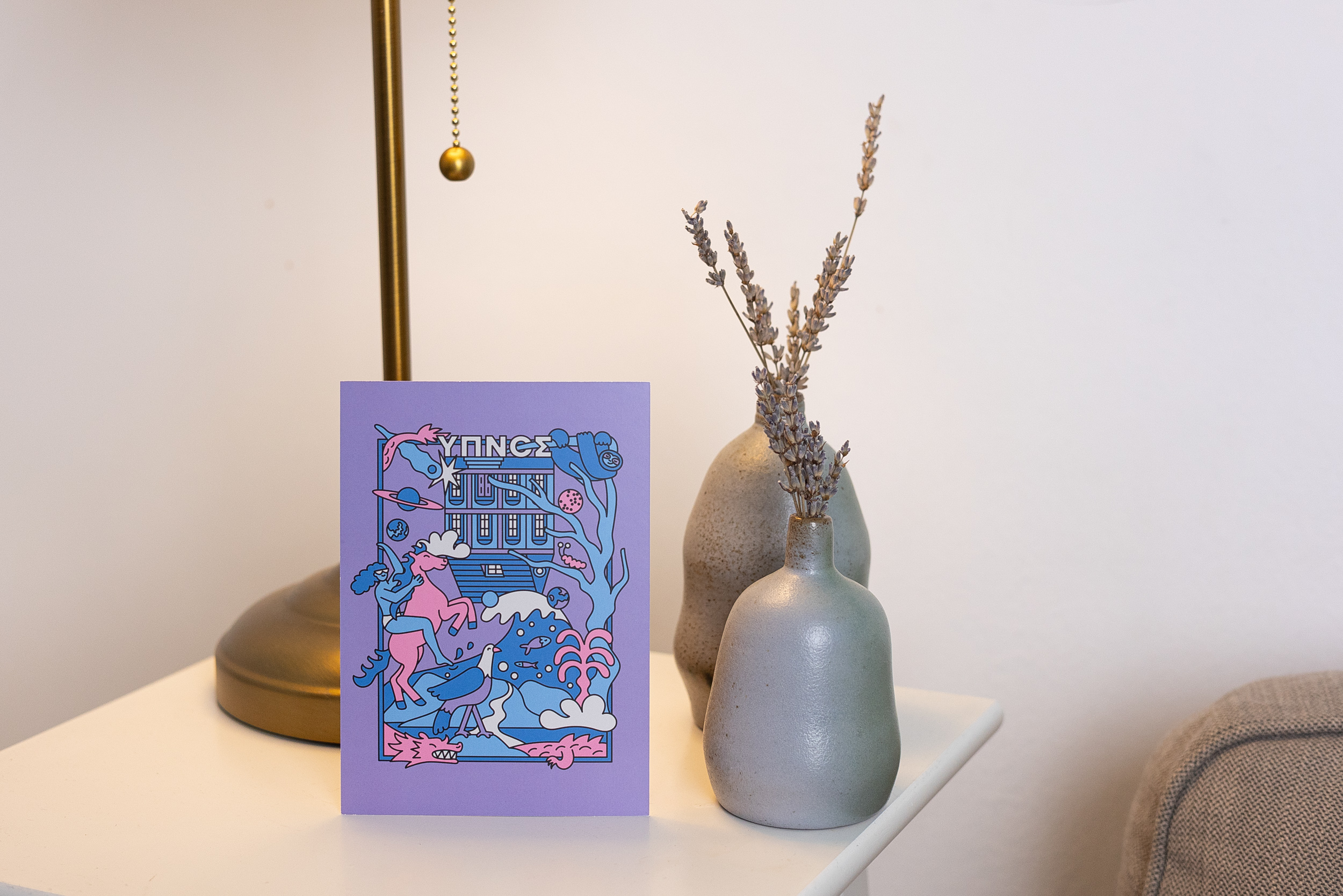 Σετ 12 Card Postal Madame Ginger - Image 3