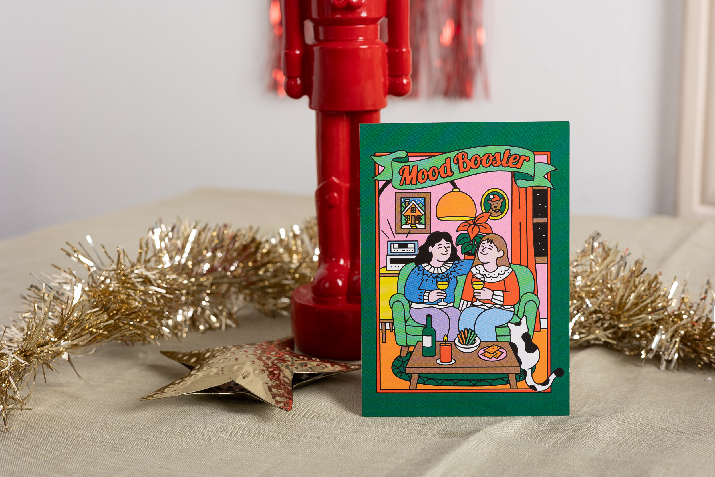 Σετ 12 Card Postal Madame Ginger - Image 2