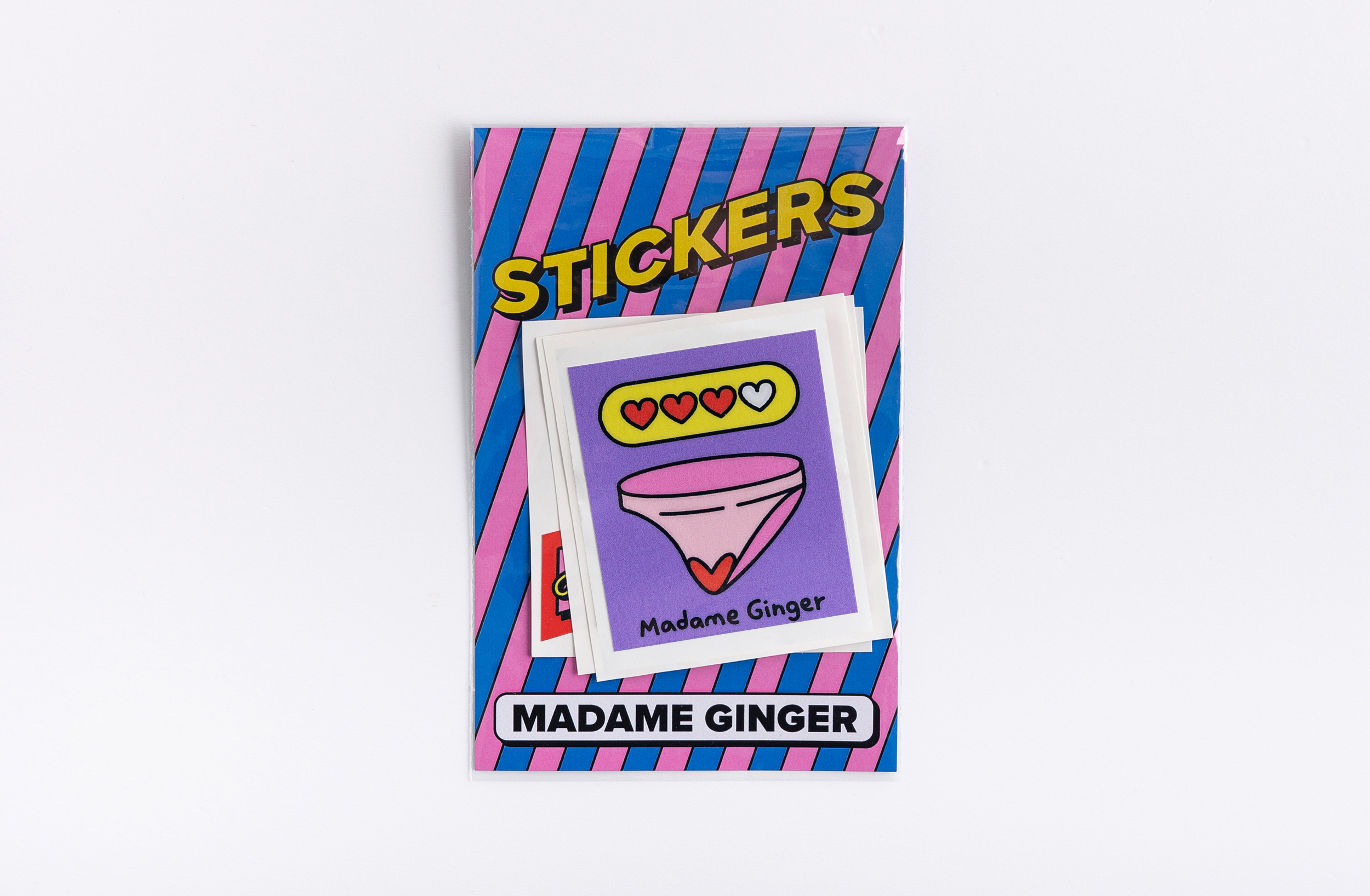 Σετ 5 Αυτοκόλλητων Madame Ginger - Image 7