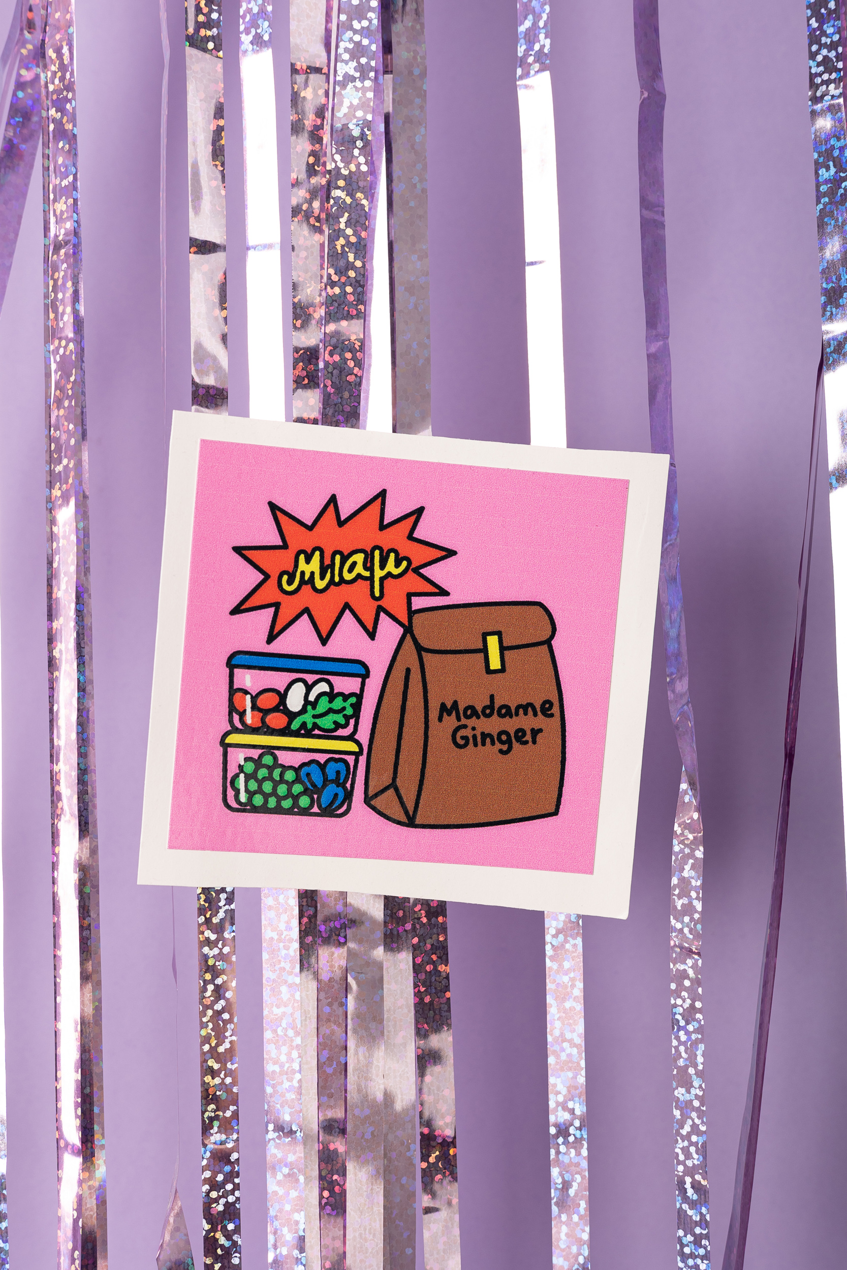 Σετ 5 Αυτοκόλλητων Madame Ginger - Image 5