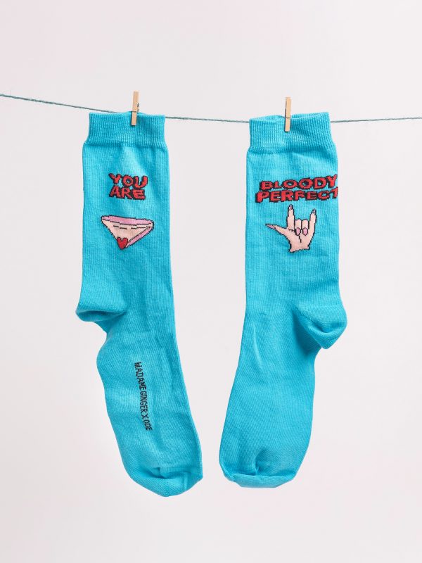 Madame Ginger x ODE Socks κάλτσα - You Are Bloody Perfect