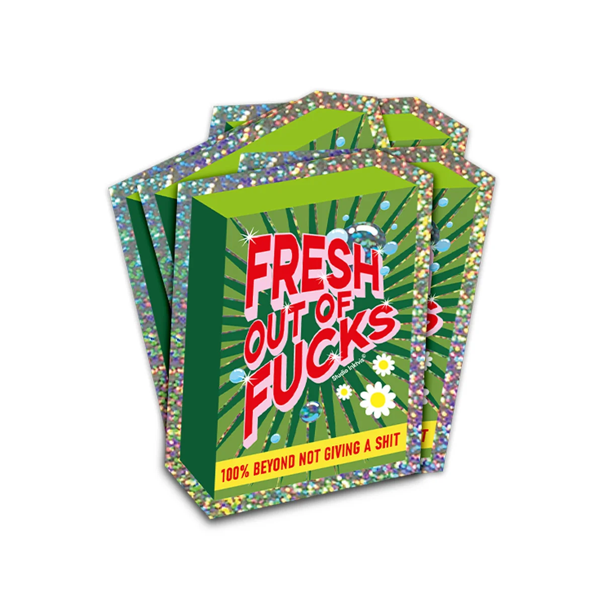 Αυτοκόλλητο «Fresh out of fucks»