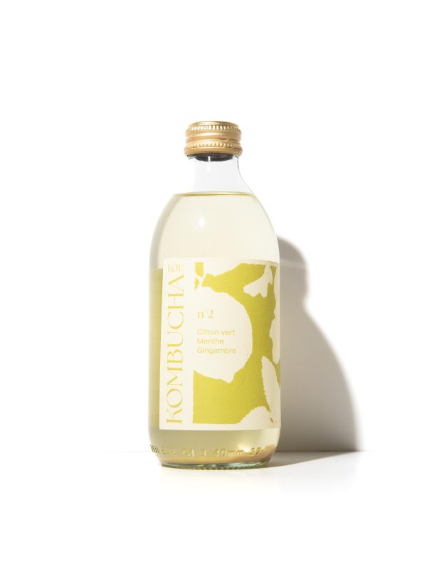 Κομπούτσα τσάι- Lime, Mint, Ginger